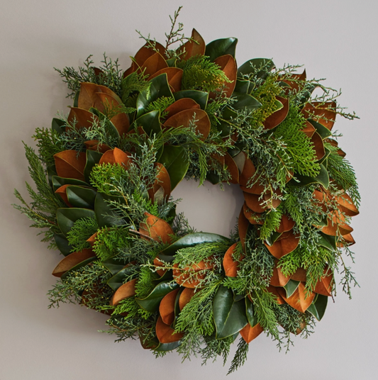 Fresh Bunches Wreath 28"